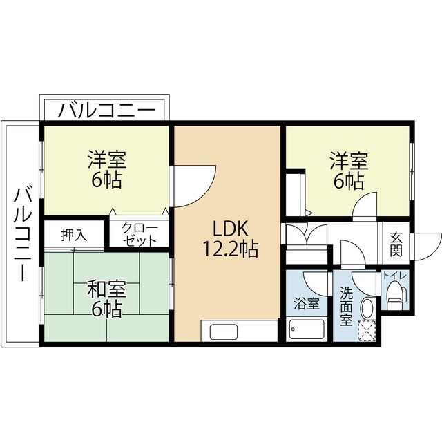 プレシャスコーラル 間取り図