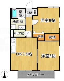 サヴィクス 間取り図