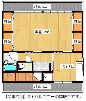 AURUM 301号室 間取り