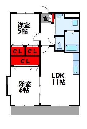 ピュアロイアルⅡ 間取り図