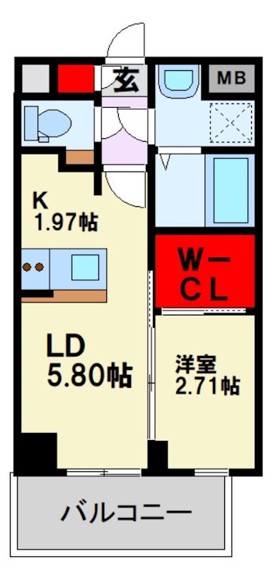 R-LINK南福岡 間取り