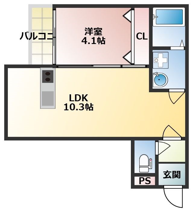 SunMarK干隈 間取り