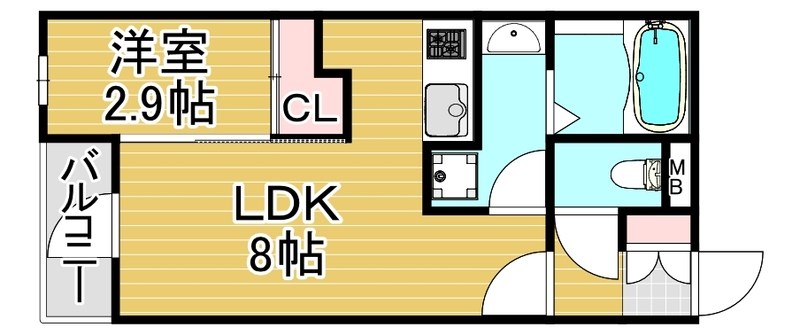 福岡県福岡市東区千早６丁目 間取り