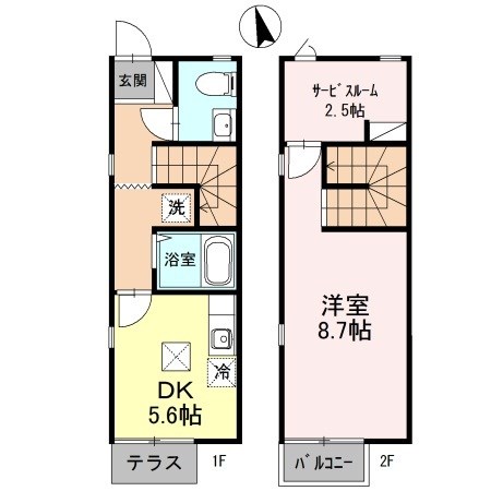 CasaJR箱崎　A棟  間取り