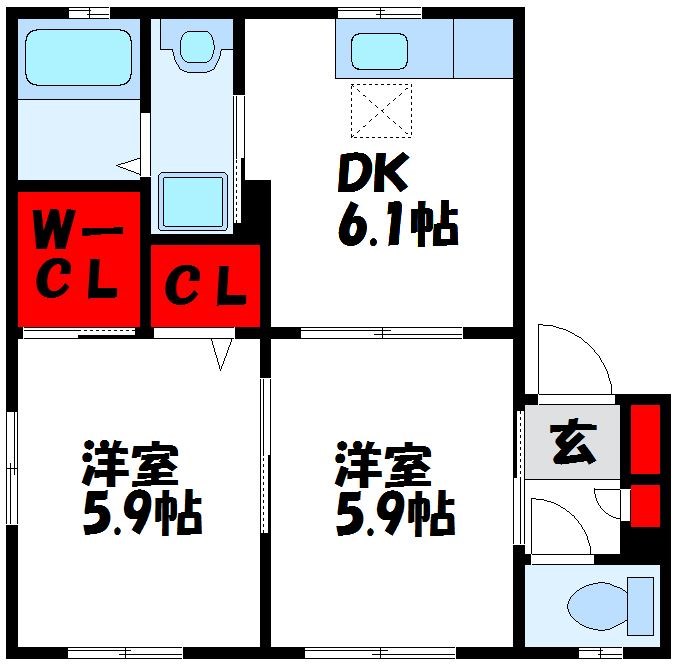 福岡県遠賀郡水巻町吉田西４丁目 間取り