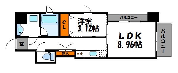 アガスティーア薬院 間取り