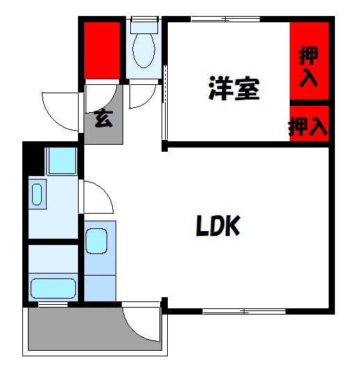 福岡県福岡市東区舞松原４丁目 間取り