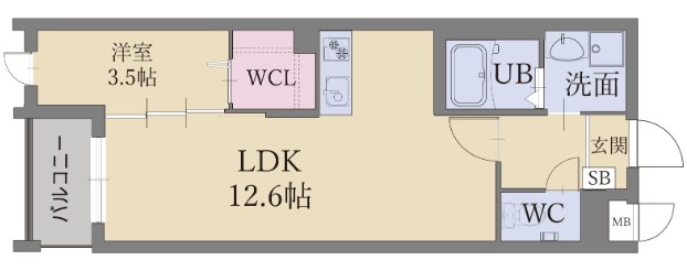福岡県久留米市東櫛原町273-3 間取り