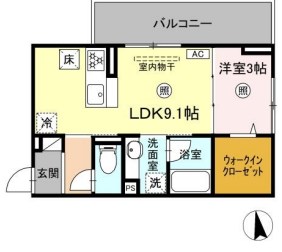 福岡県久留米市西町1326 間取り