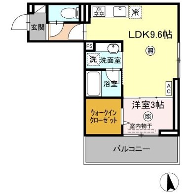 福岡県久留米市西町1326 間取り