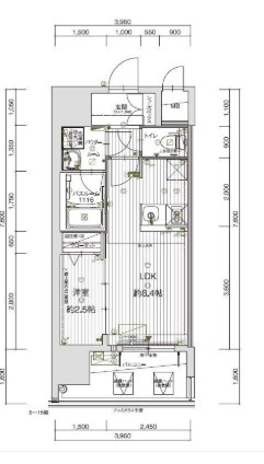 福岡県久留米市諏訪野町2-2 間取り