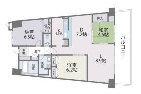 福岡県福岡市東区香椎照葉３丁目 間取り