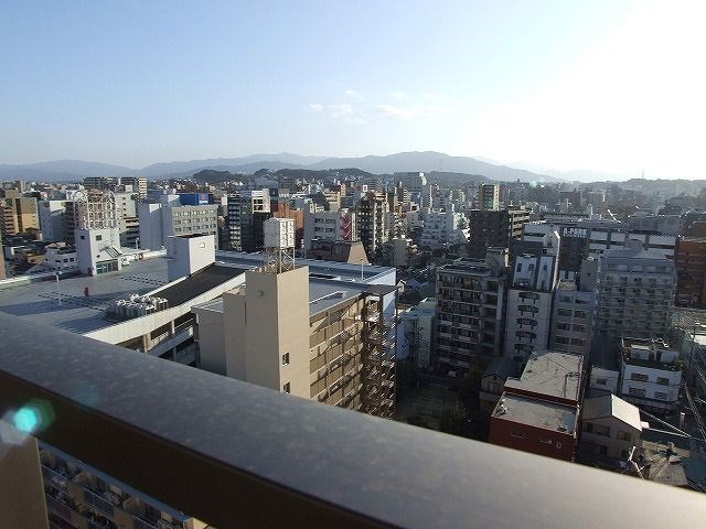 アクタス渡辺通パークシティ ベランダ