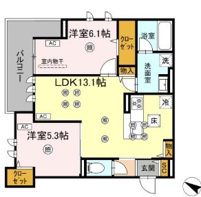 GrandValley 博多 間取り