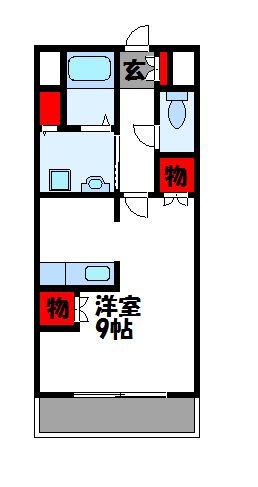 クレール桜   間取り