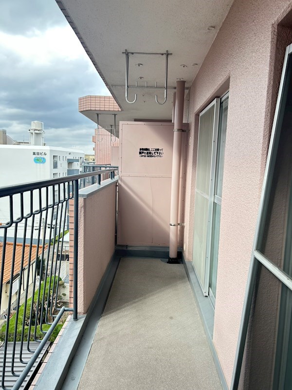 グリーンマンション長尾 ベランダ