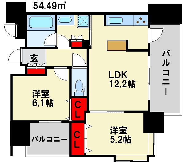 エンクレスト南福岡 奏の杜 間取り
