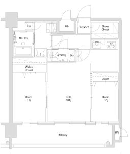 エンクレスト博多PARKSIDE 間取り