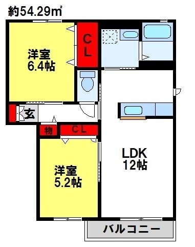 シャーメゾン 間取り