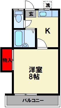 福岡県飯塚市伊岐須 間取り