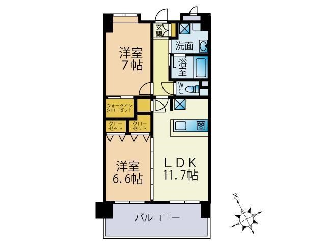 ヘスティア大濠 間取り