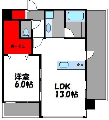 エトランゼ17大濠公園前 間取り