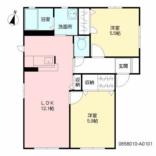 シャーメゾン今宿東 間取り