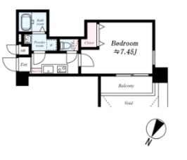 ローズモントフレア六本松 間取り