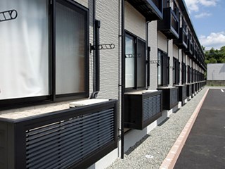 レオパレスアーバンヒルズSUE ベランダ