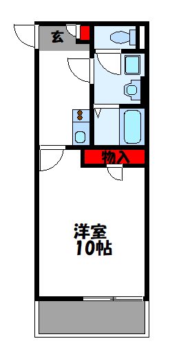 クレイノRIRIKA 間取り