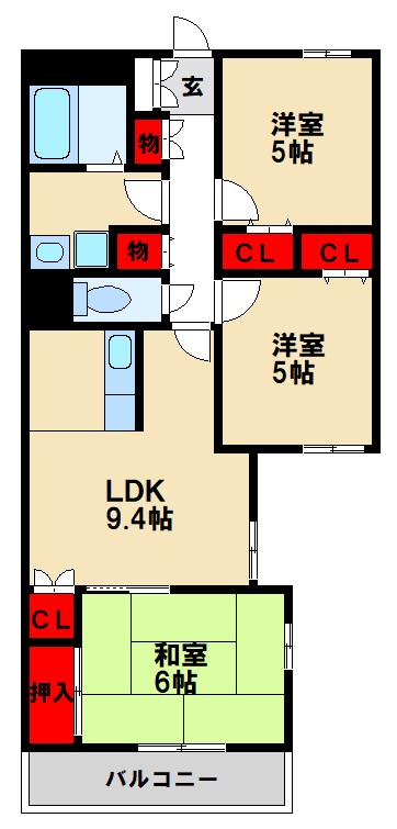 アーバンプレイスM 間取り