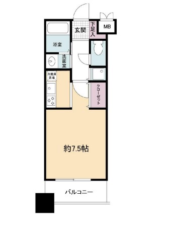 グランパーク天神 間取り
