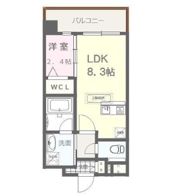 ヴィラージュ県庁前参番館 間取り