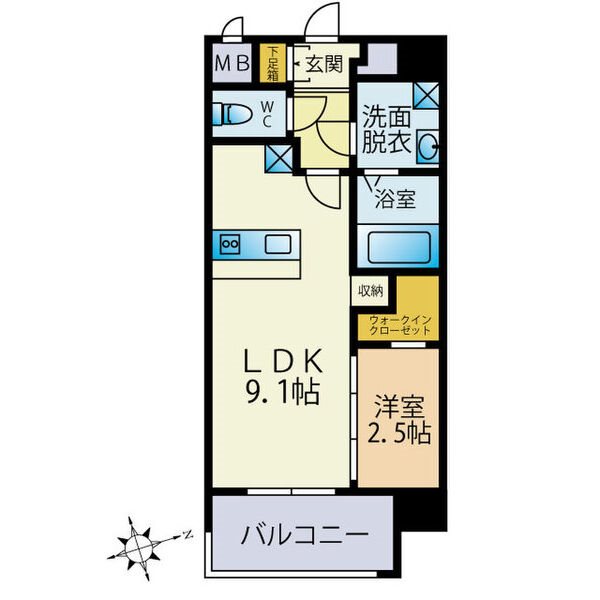 T.T城西 間取り