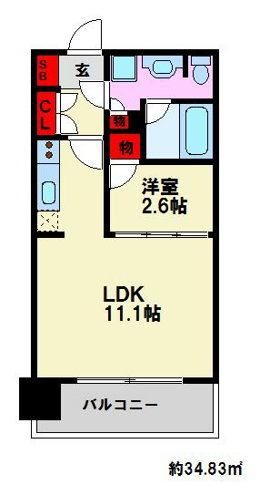 ガーデンコート高宮 間取り