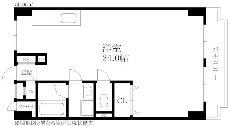 シャンボール赤坂 間取り