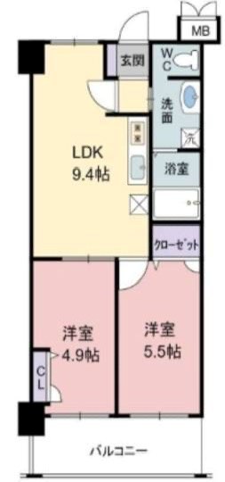 プレスタイル博多EAST 間取り