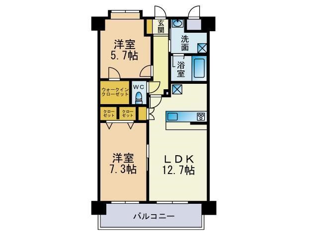 ウッドヴィレッジ城南 間取り