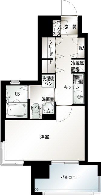 エンクレスト六本松Ⅱ 間取り