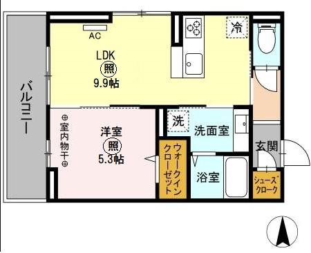 D-roomアスキム 間取り