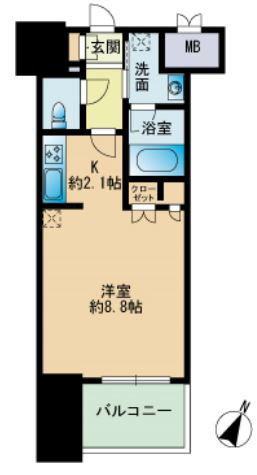 RJRプレシア博多楽水園 間取り