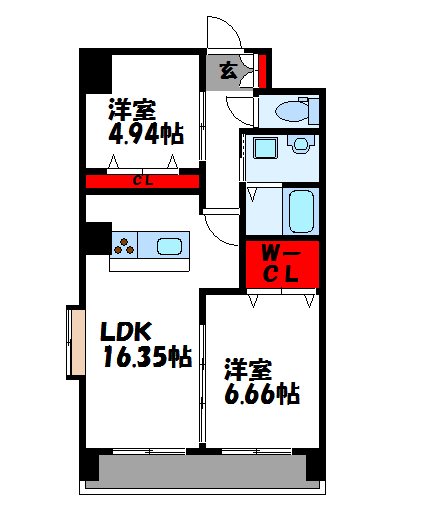 第39川崎ビル 間取り