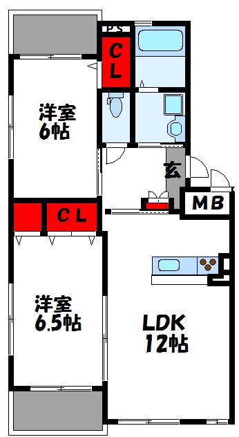 ソレイユ 間取り