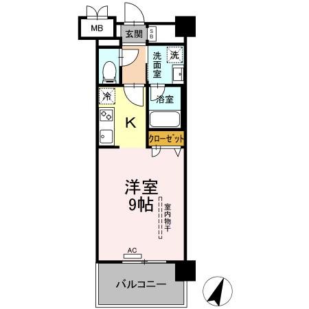 グランデール博多 間取り