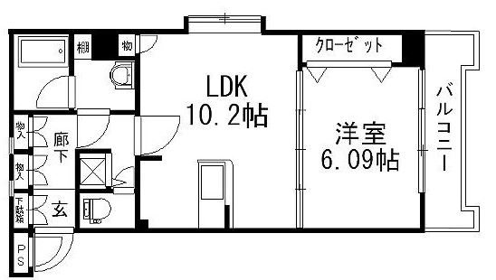 リベラいわき 間取り