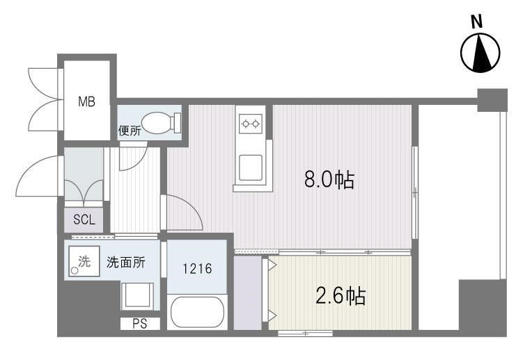 アルティザ博多駅前  間取り