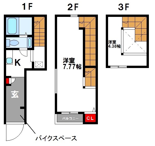 ガレット名島 間取り