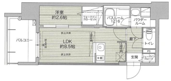 グランフォーレ博多ウォーターフロント 間取り