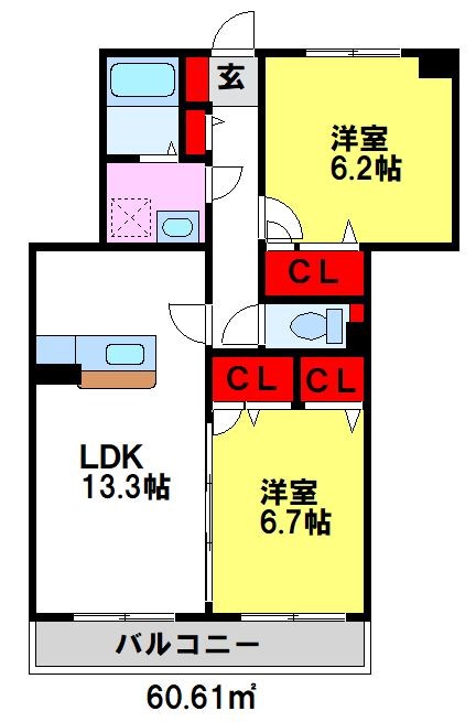 ステラ蔵上 間取り