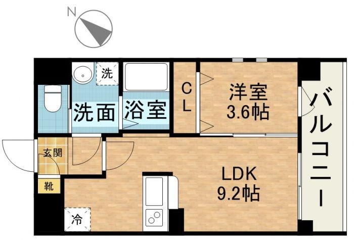 アクアリア室見 間取り